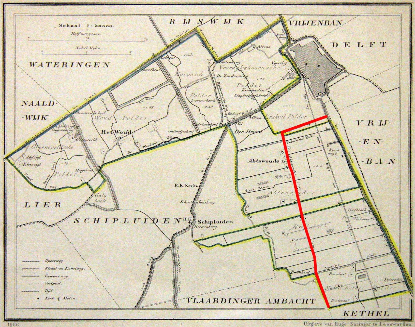 Gemeente Hof van Delft 1866