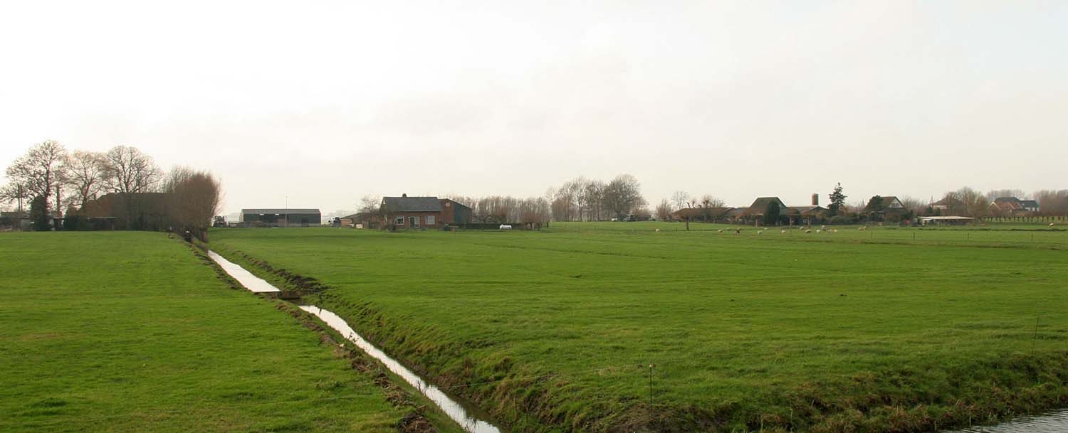 Klaas Engelbrechtspolder boerderijen